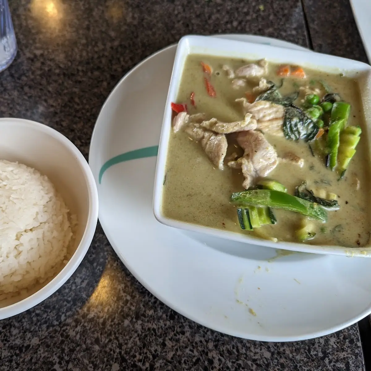 Panang Curry Lunch
