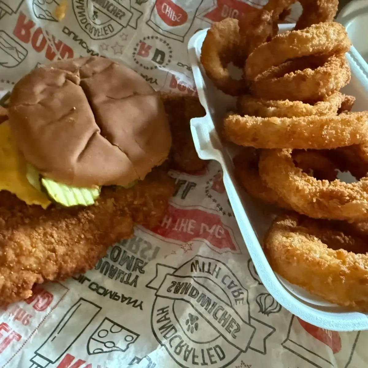 Pork Tenderloin Sandwich with Cheese