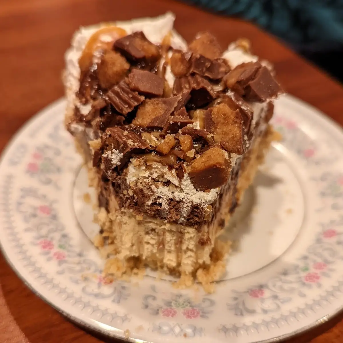 Chocolate Peanut Butter Cheesecake