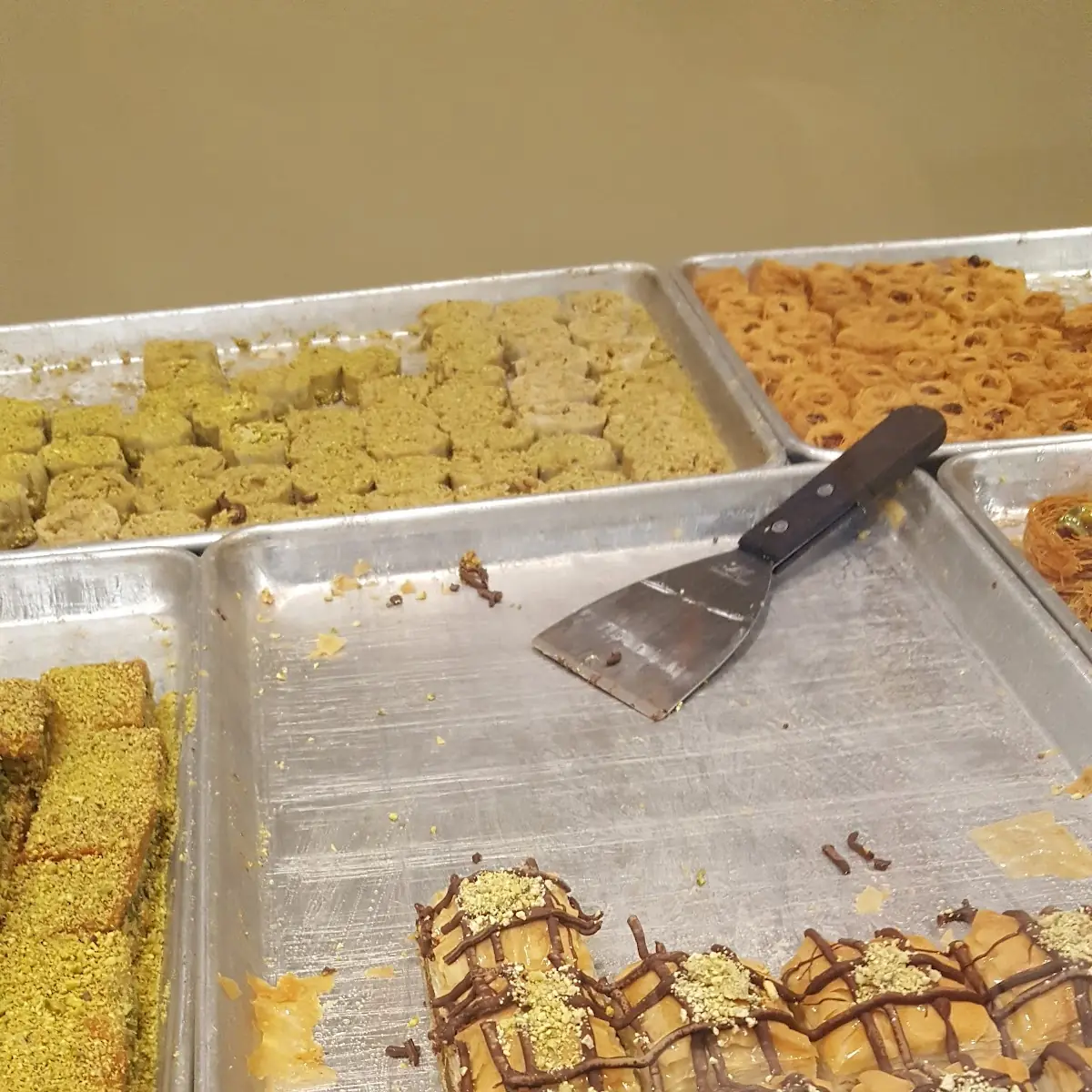 Chocolate Pistachio Baklava