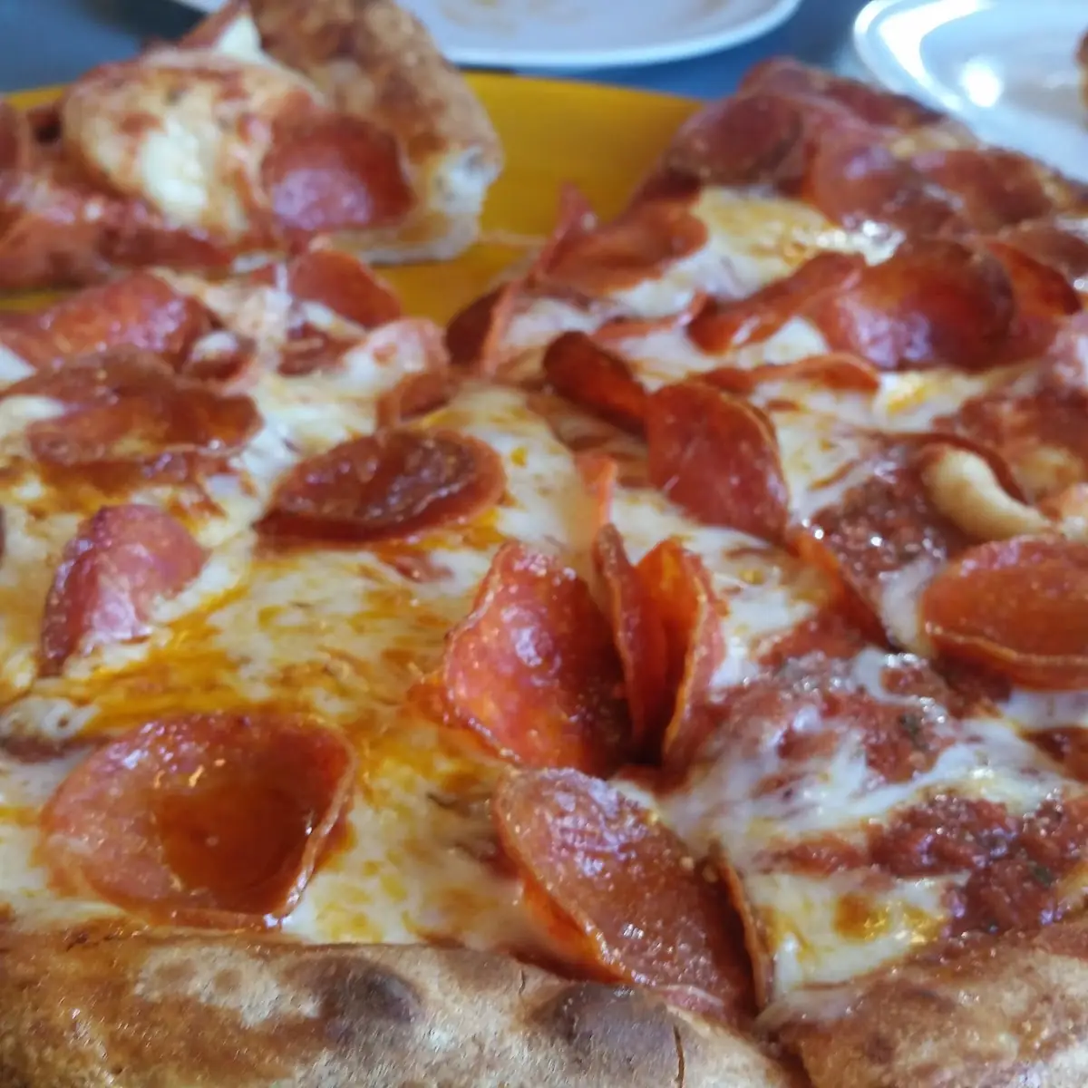 Deep Dish Pepperoni Pizza