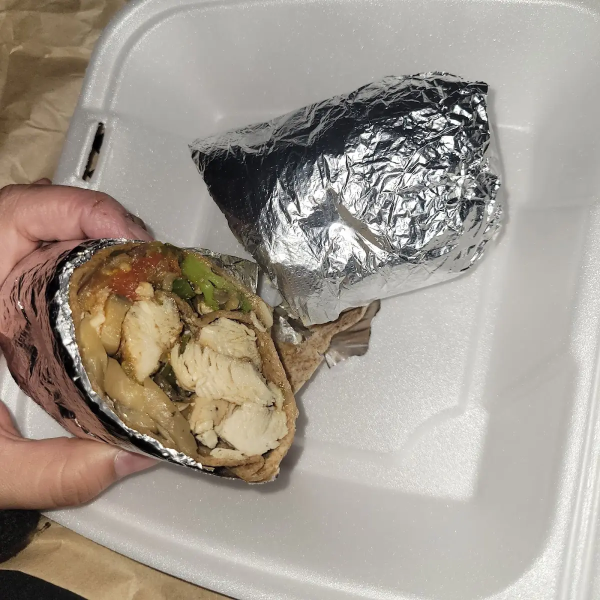 Chicken Veggie Wrap
