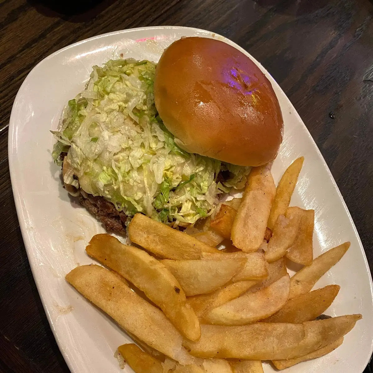 Mushroom Swiss Burger