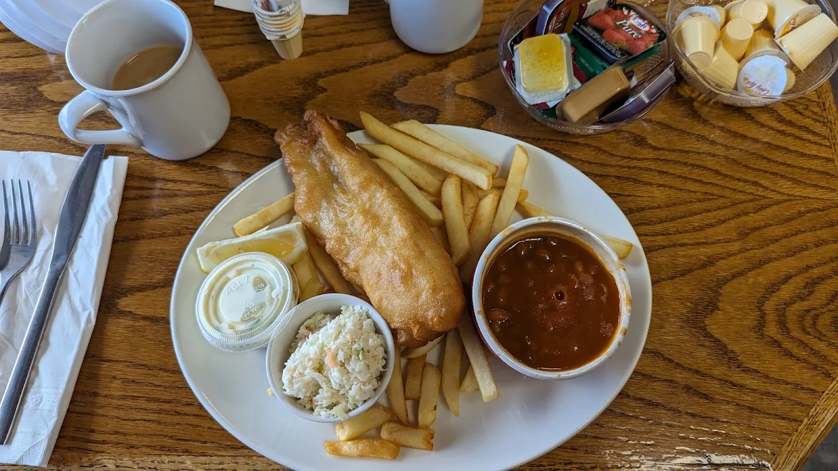 Fish N' Chips with Gravy