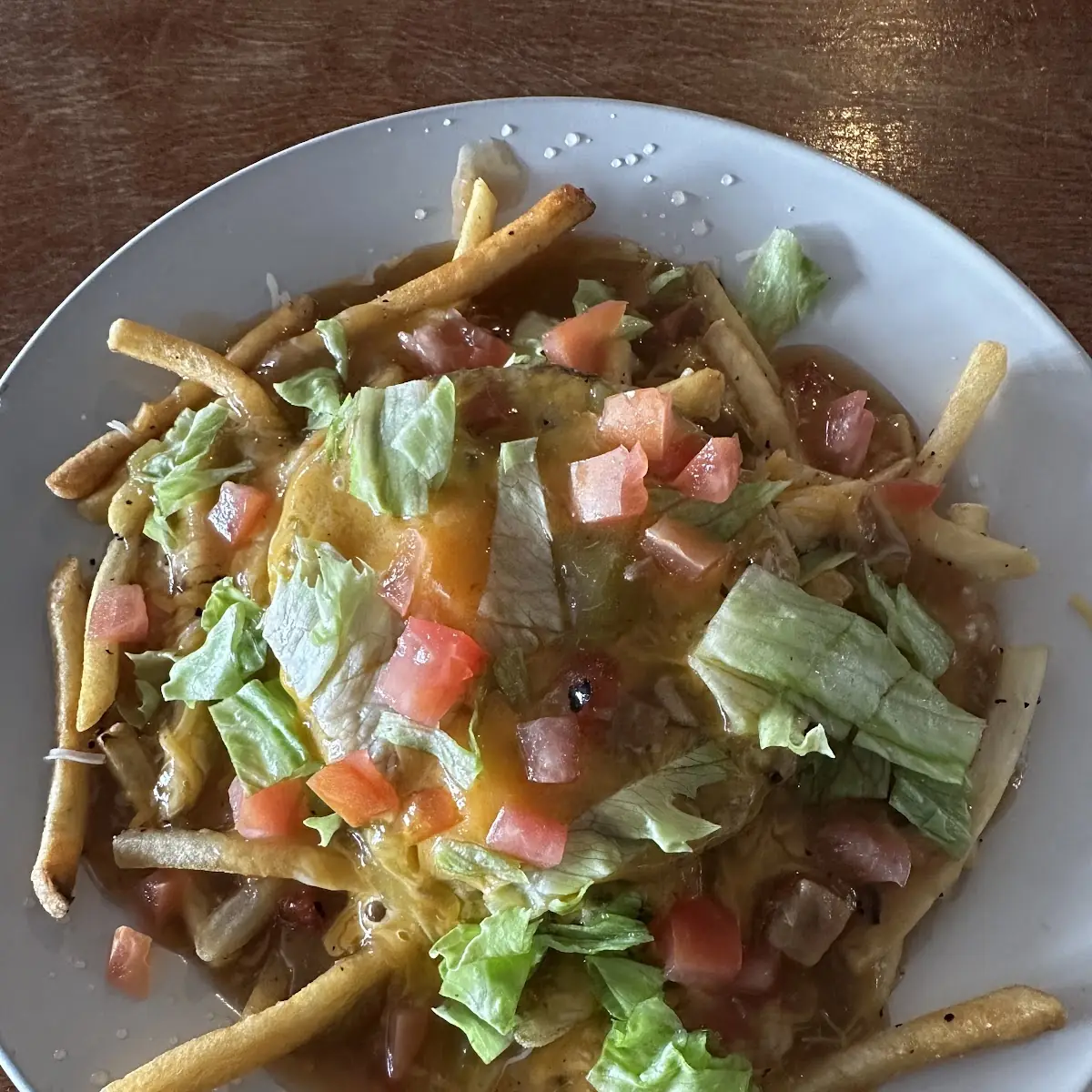 Green Chili Cheese Fries