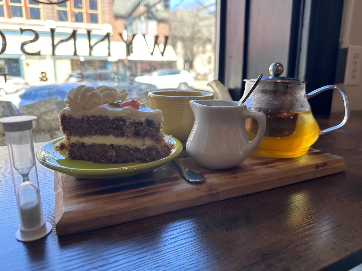 Carrot Cake and Tea