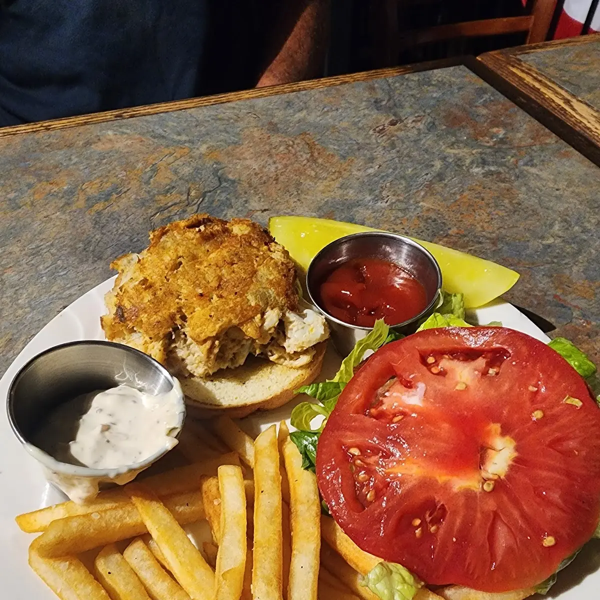 Crab Cake Sandwich