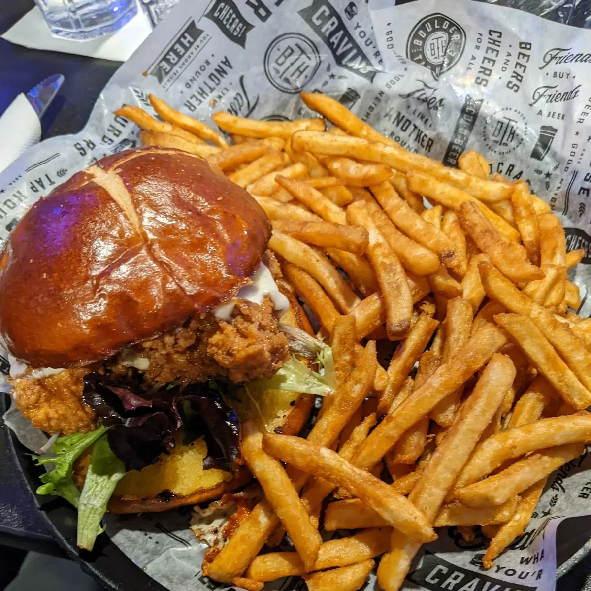 Hot Honey Chicken Sandwich
