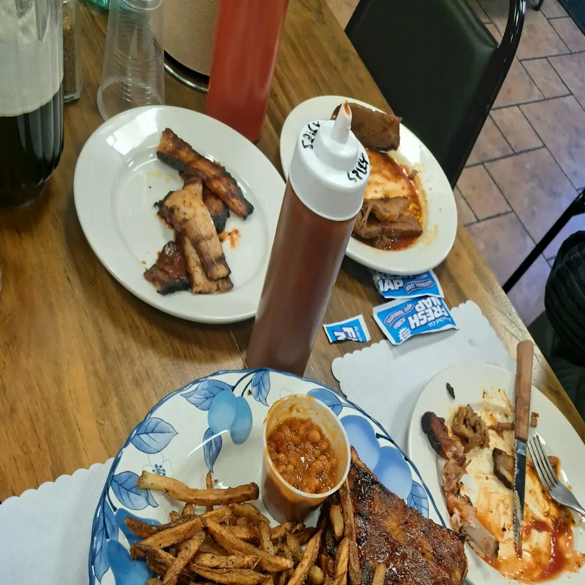 Baked Beans Full Rack of Ribs