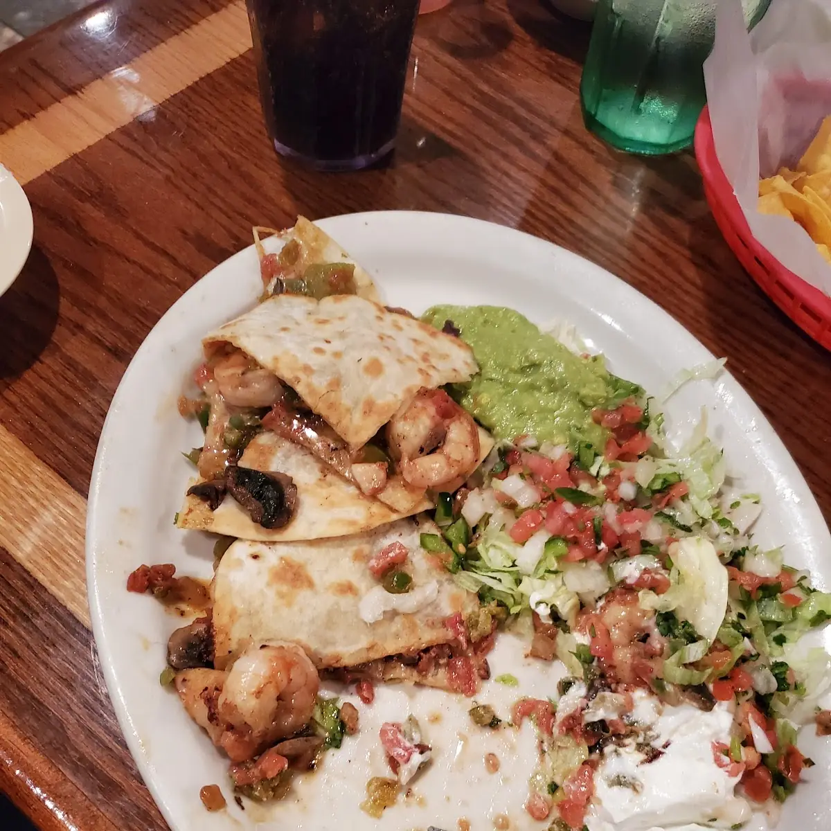 Shrimp Quesadilla Mexicana