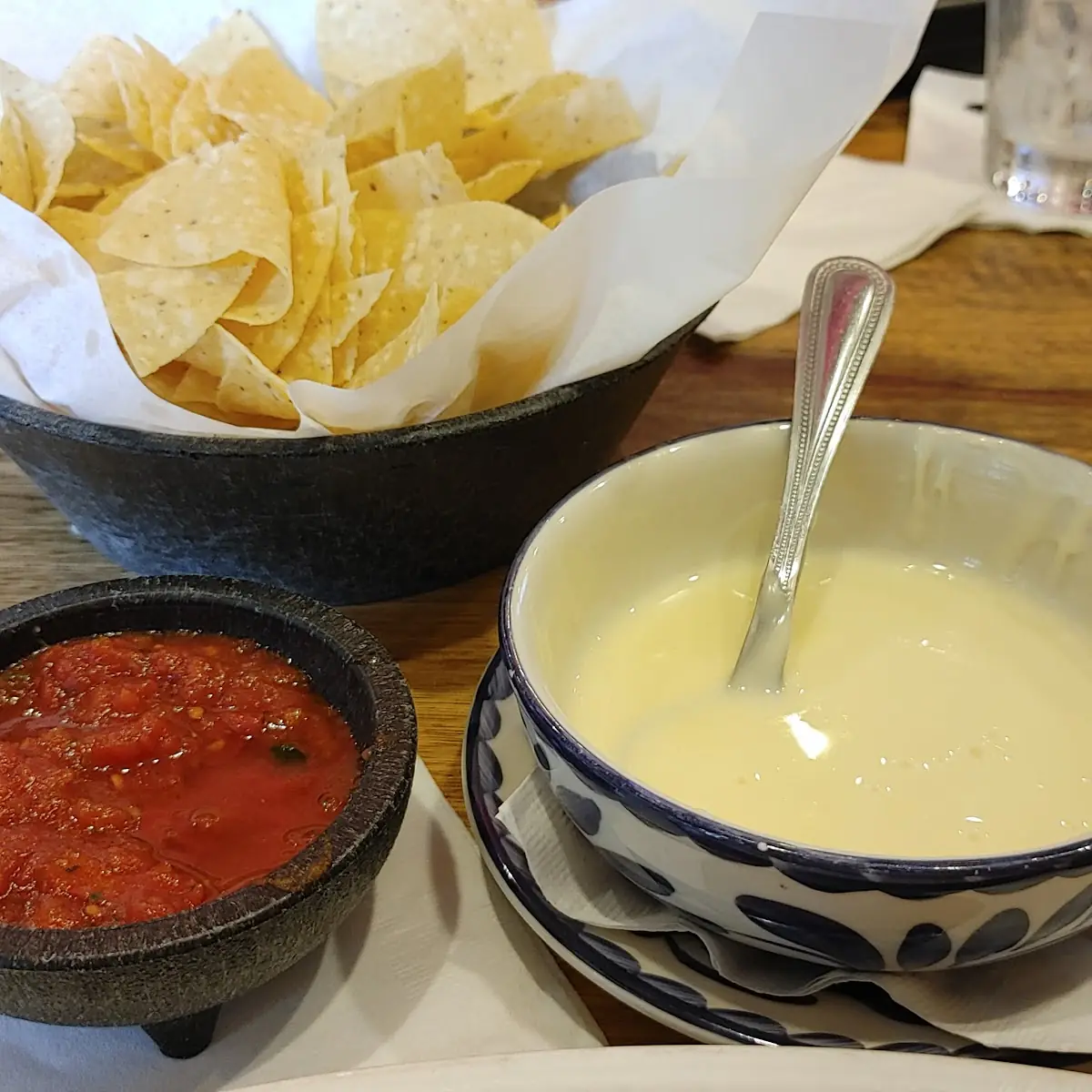 Queso and Tortilla Chips