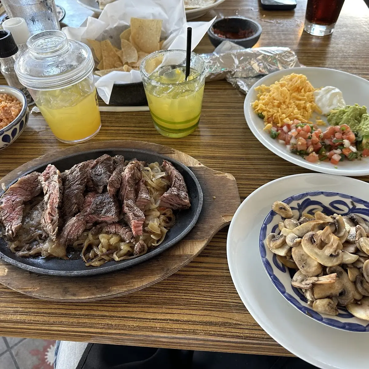 Sizzling Beef Fajitas with Sides