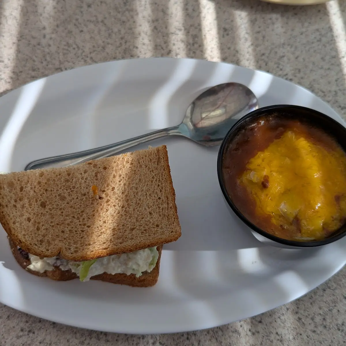 Half Chicken Salad Sandwich