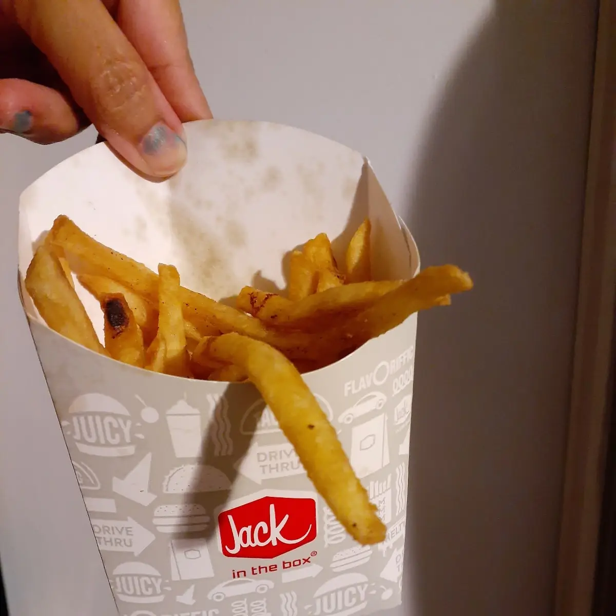 Fries- See the Amount They Gave Us