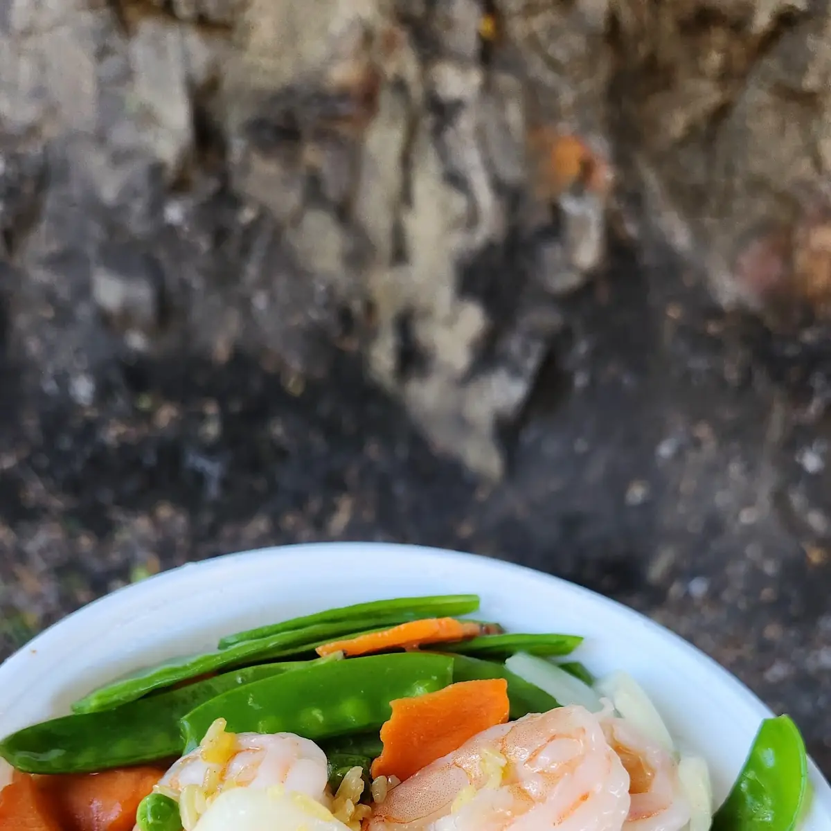 Snowpea Shrimp Fried Rice