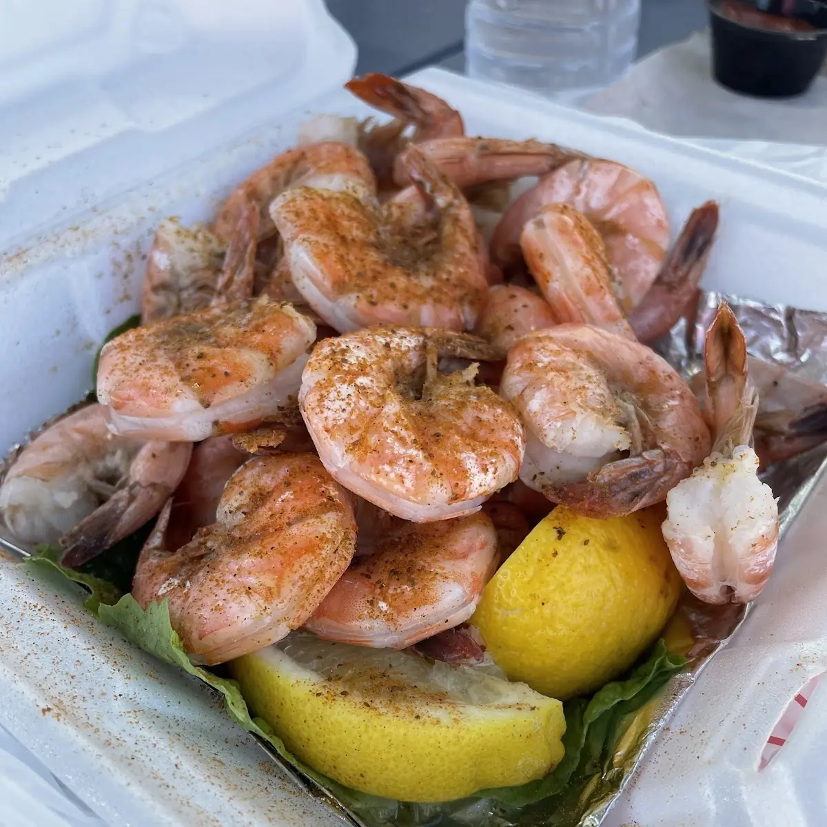 Steamed Shrimp with Old Bay