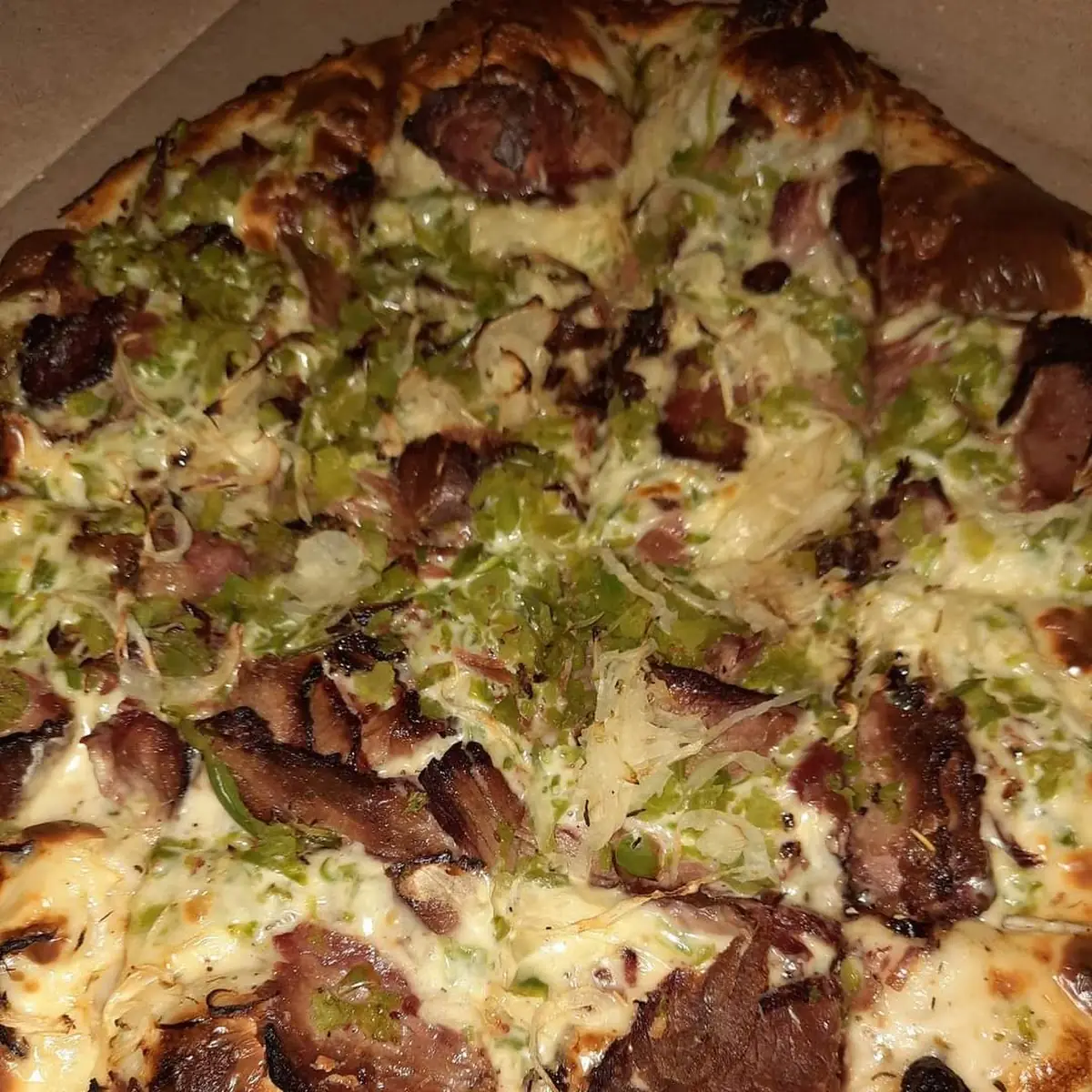 Philly Cheese Steak Pizza