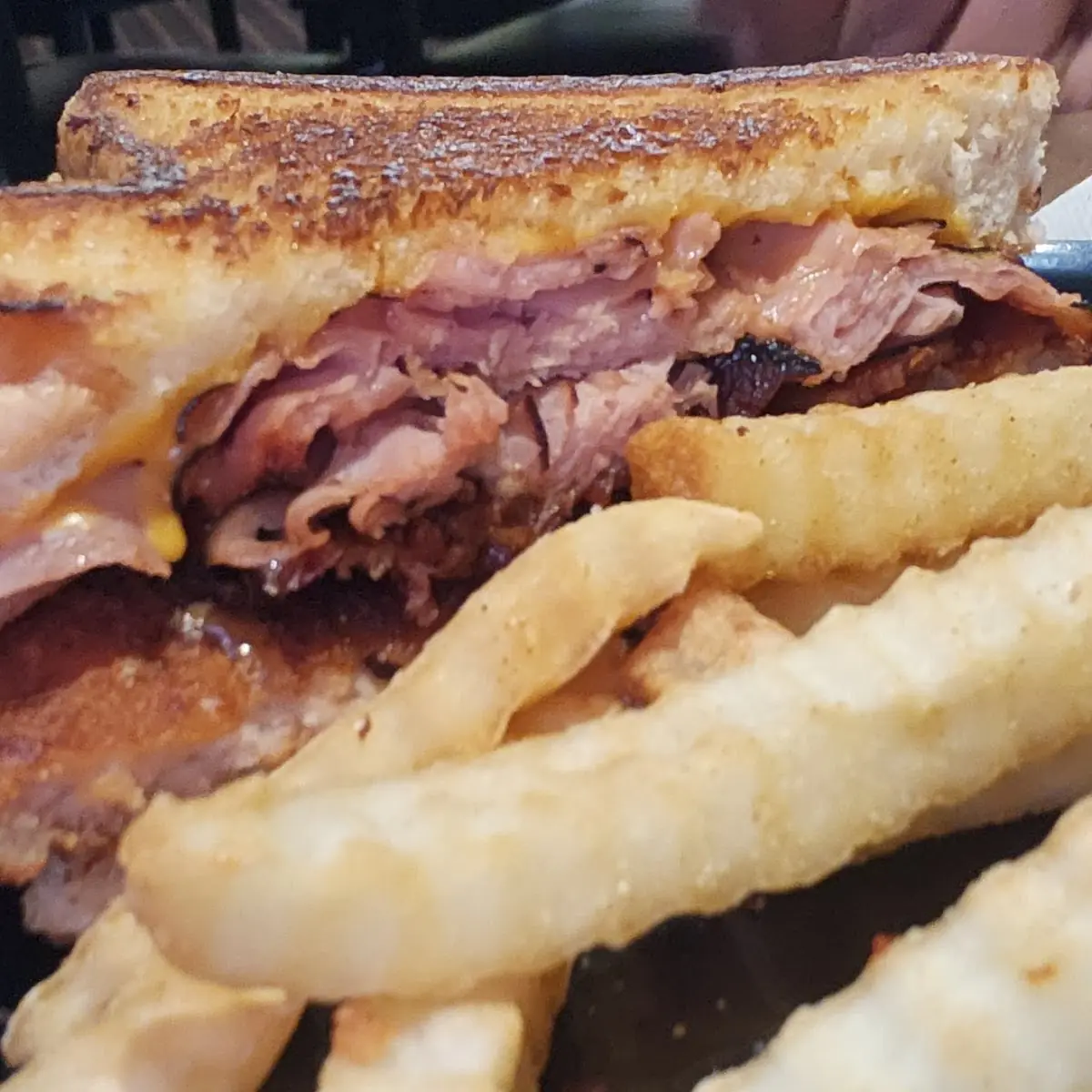 Smoked BBQ Brisket Melt
