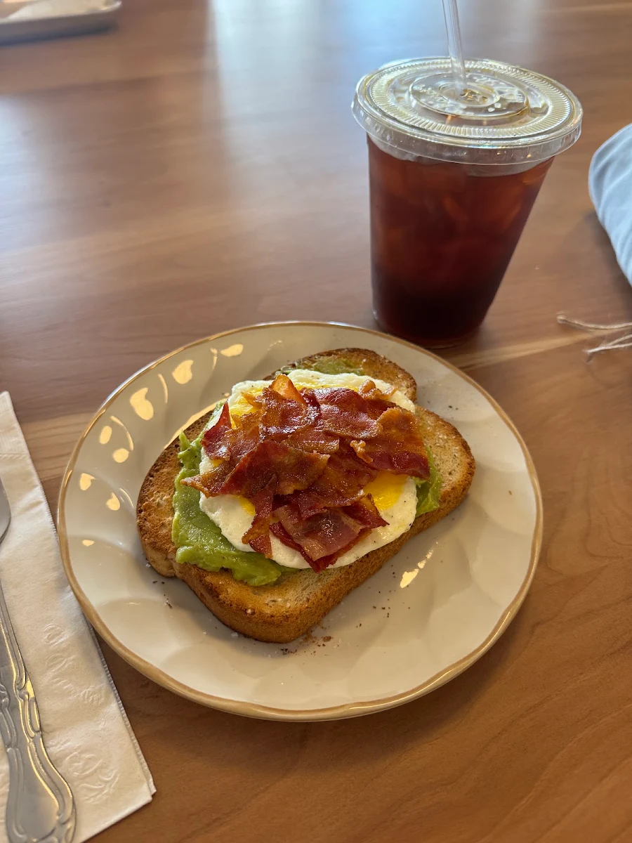 Bacon & Egg Avocado Toast