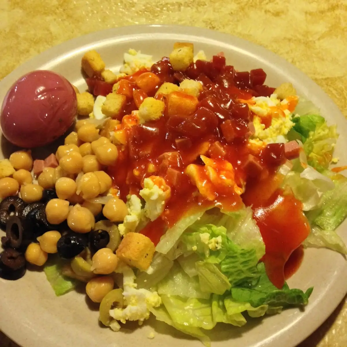 Salad from Salad Bar