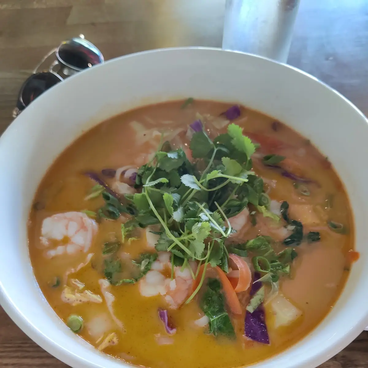 Red Curry Coconut Shrimp