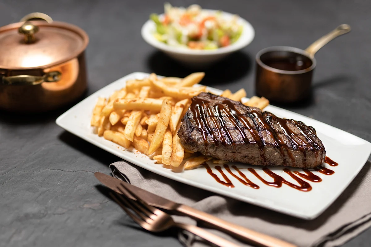 Kids Steak and Fries