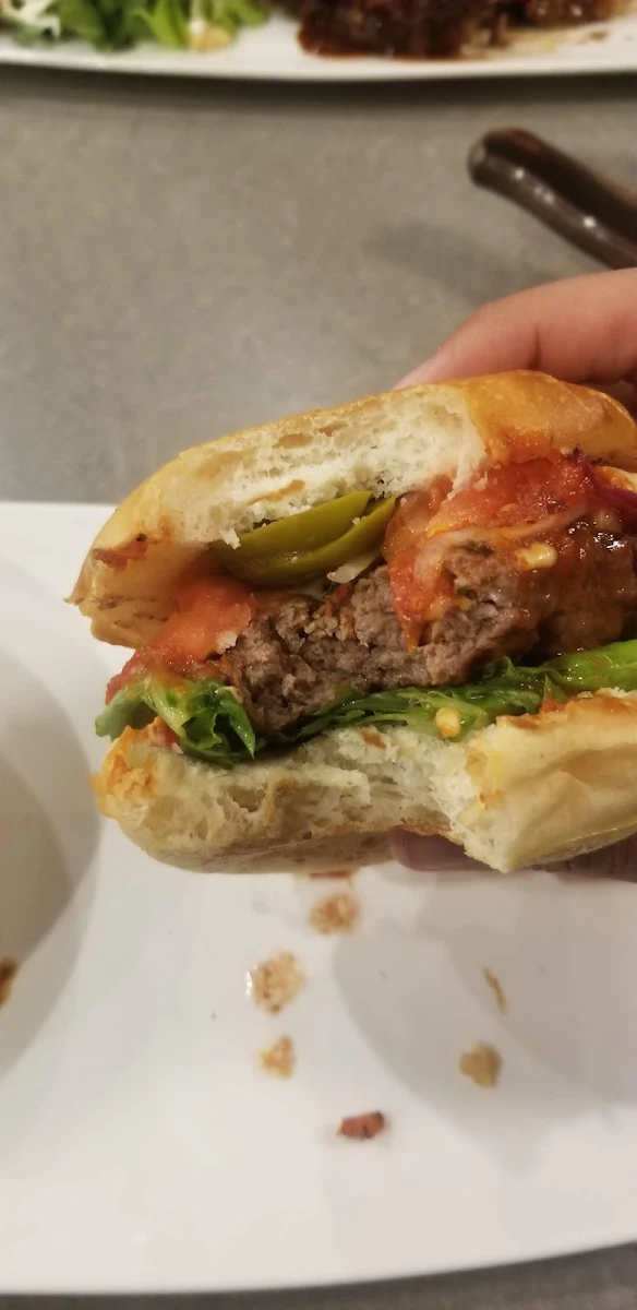 Saffron Burger