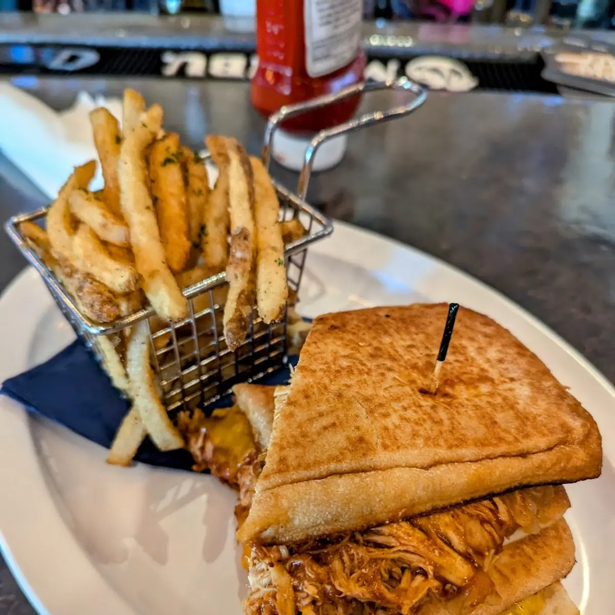 BBQ Chicken Panini