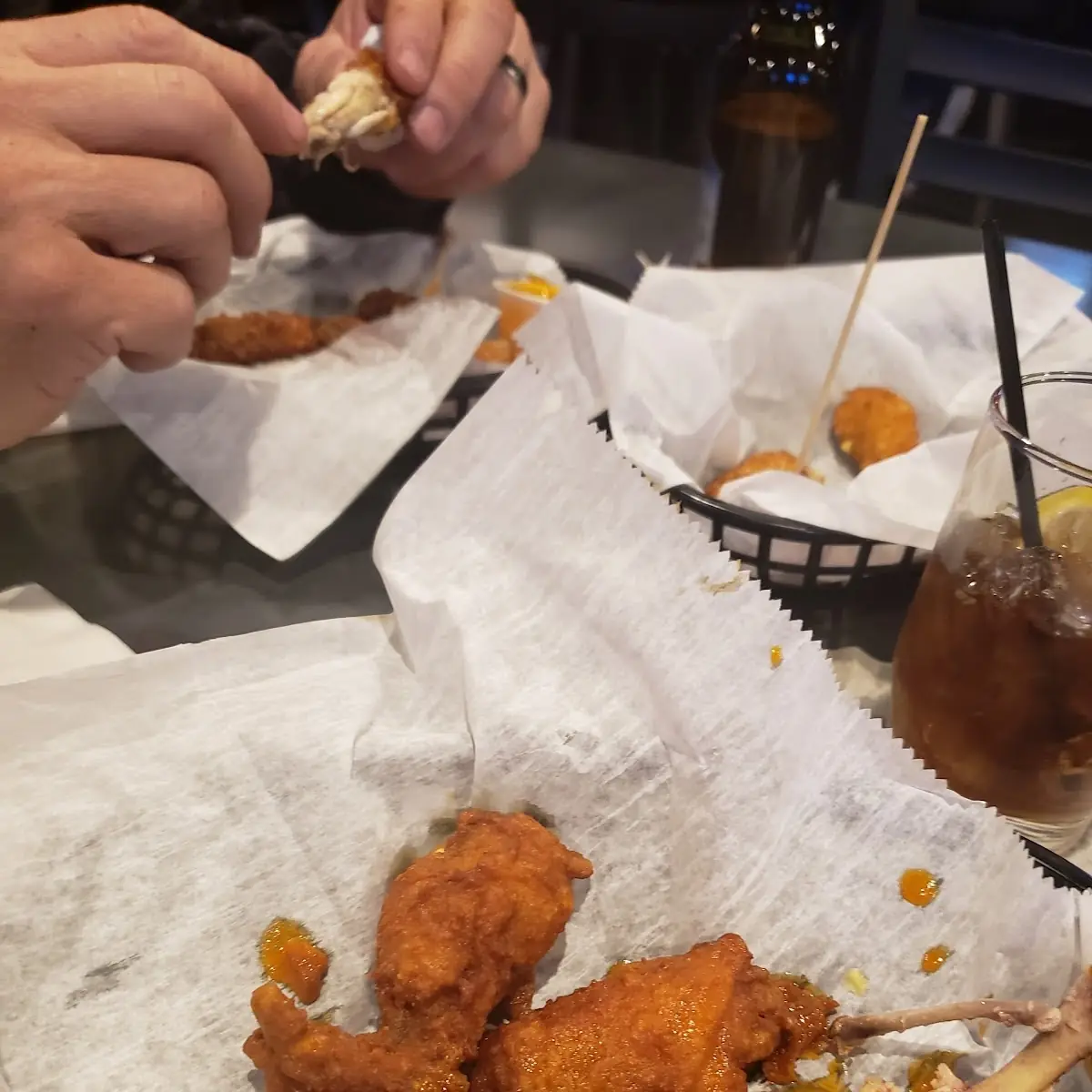 Wings and Jalapeño Poppers