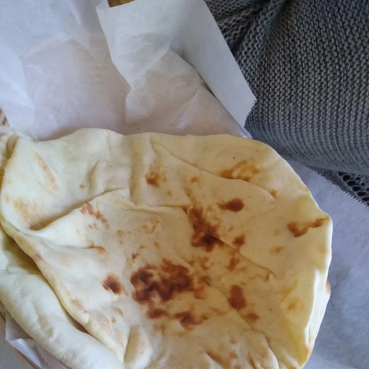 Freshly Made Pita Bread