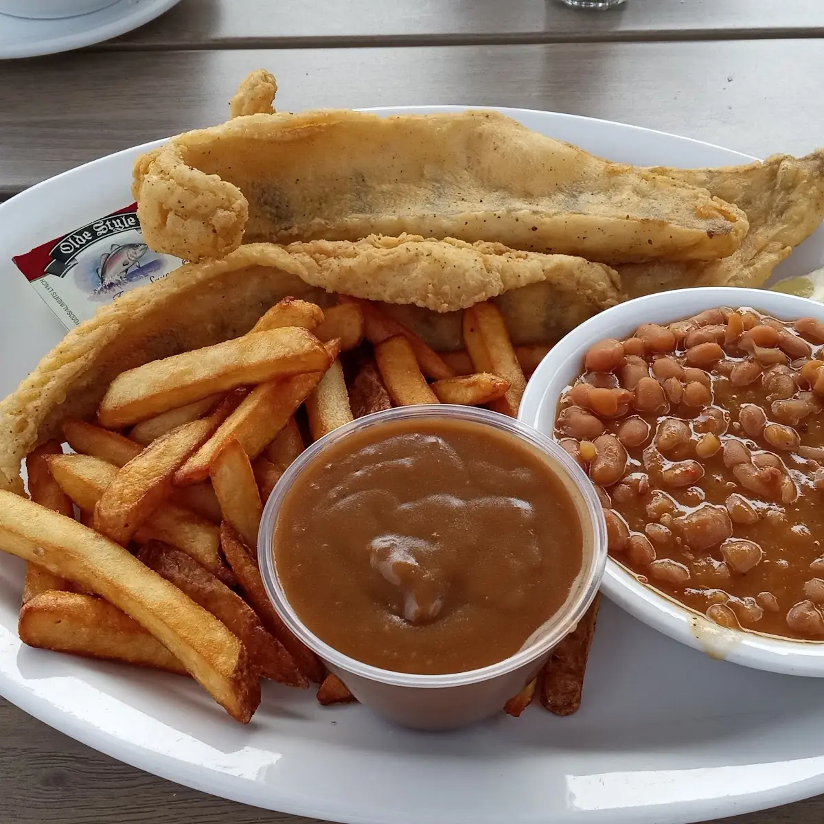 Fish and Chips and Baked Beans