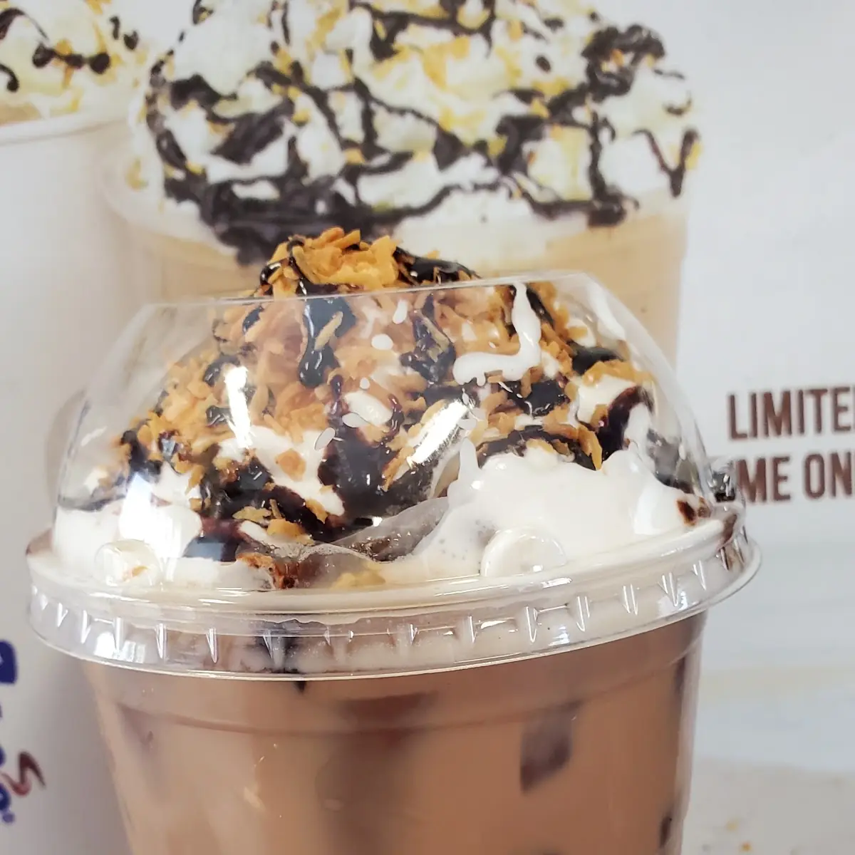 Toasted Coconut Mocha Latte