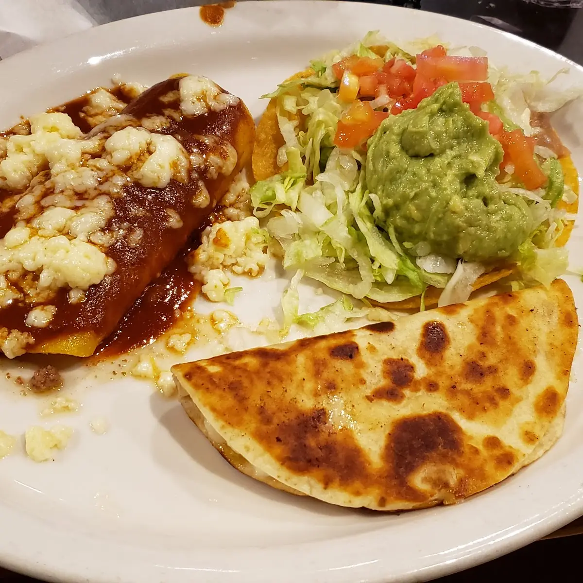 Enchilada Plate