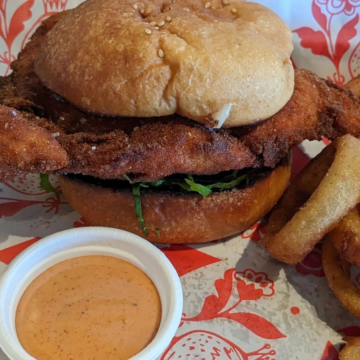 Chicken Schnitzel Sandwich