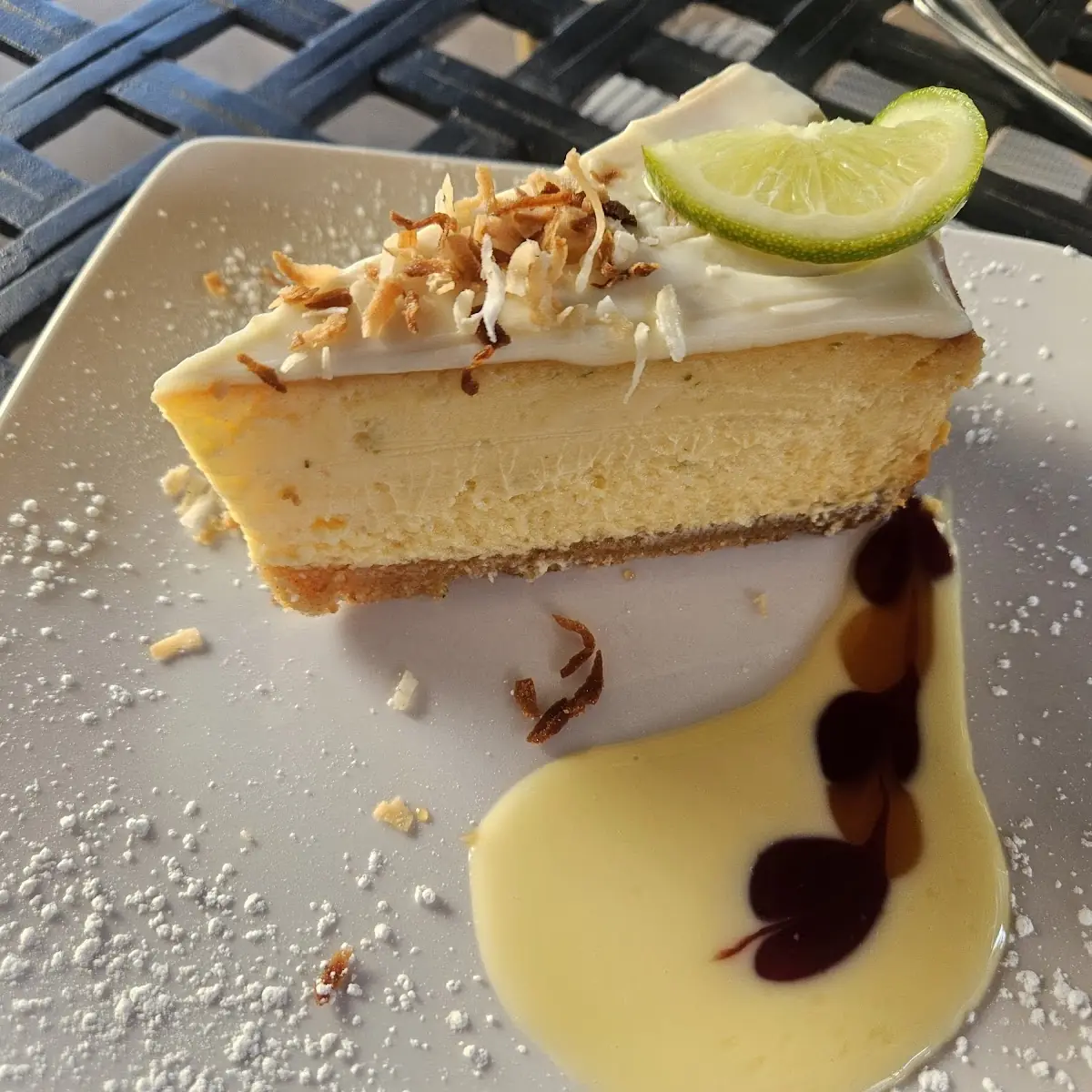 Key Lime Cheesecake with Fruit