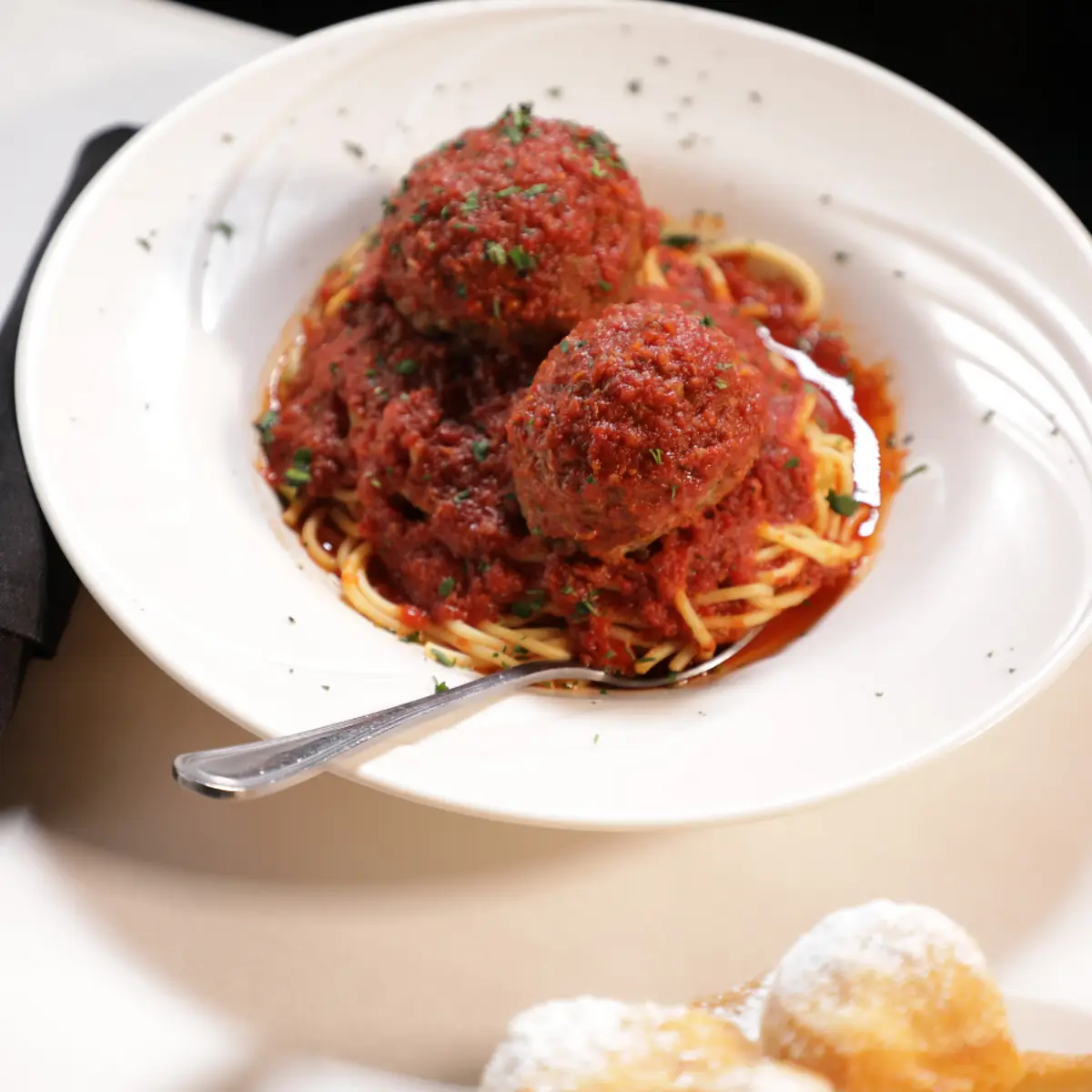 Meatball Parmigiana