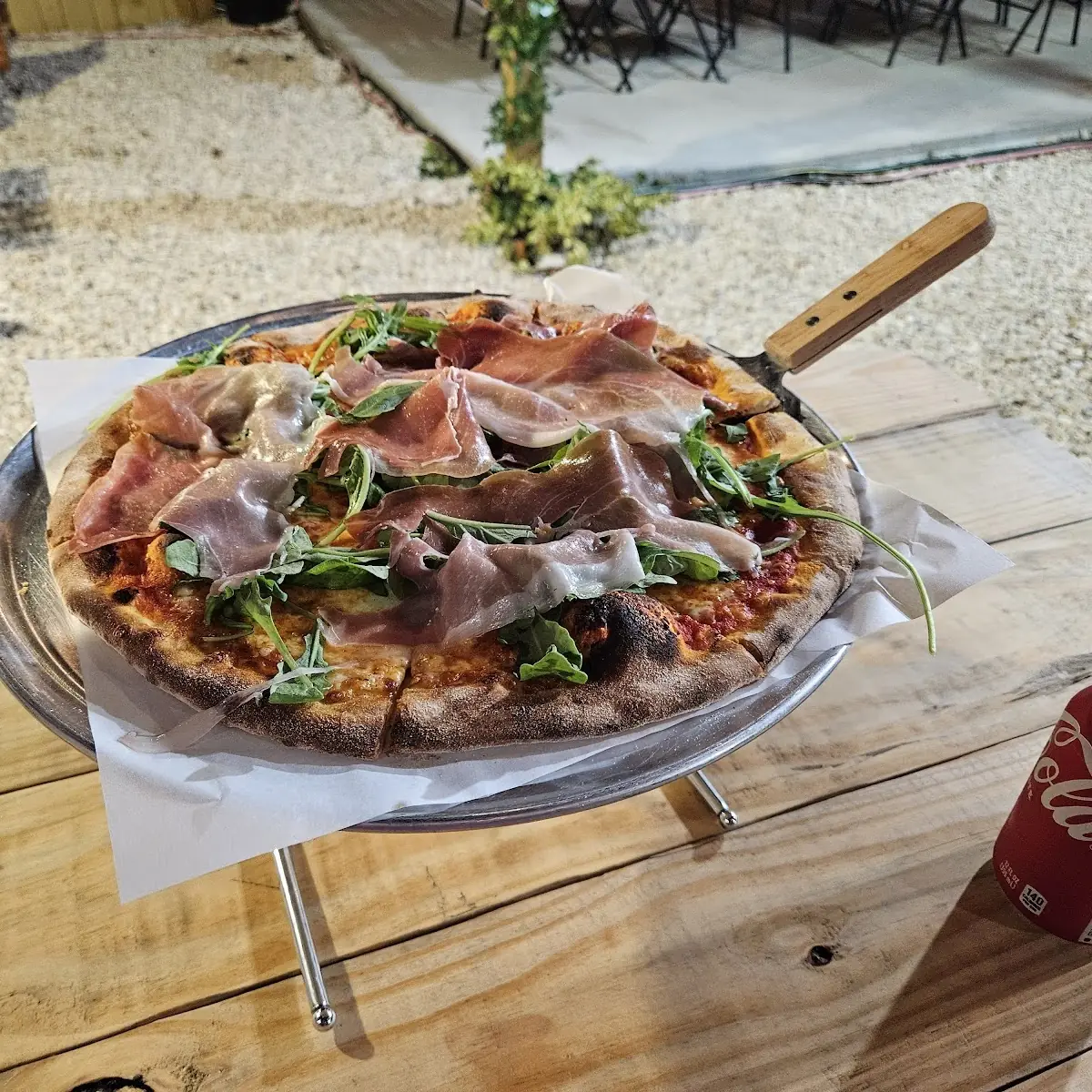 Burrata & Prosciutto Pizza