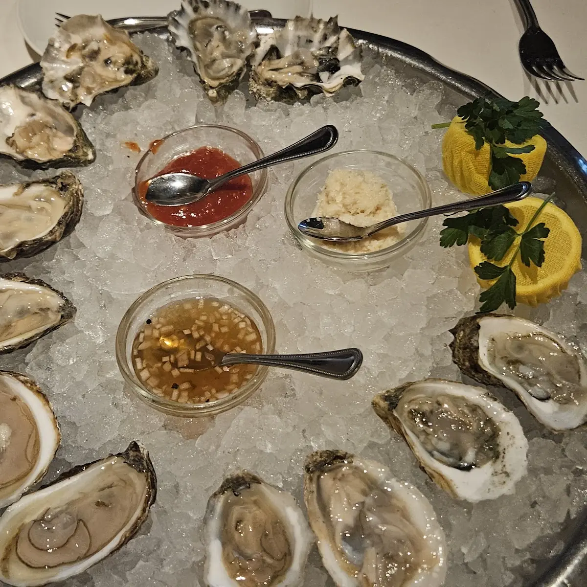 Oysters on the Half Shell