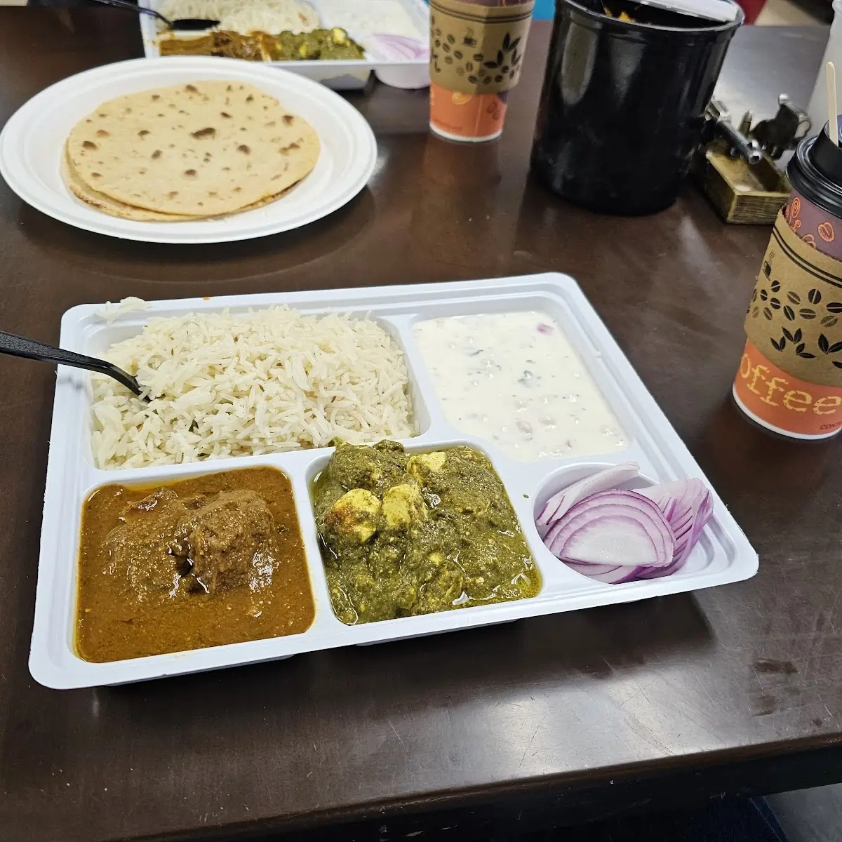 Thali with Roti Platter