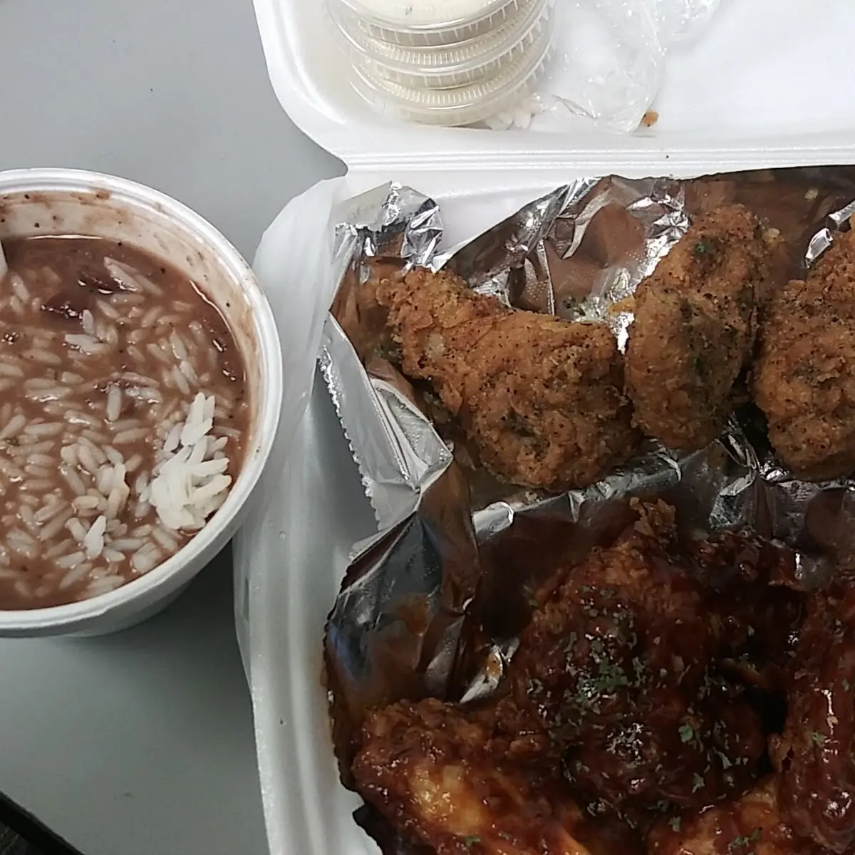 Bourbon BBQ & Lemon Pepper Wings