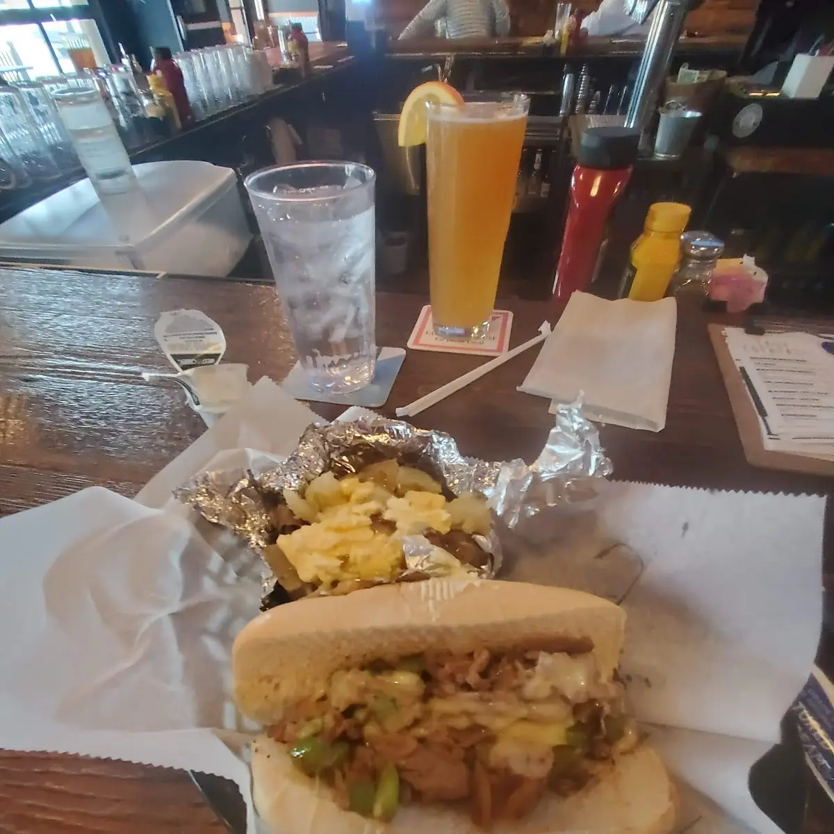 Philly Cheese Steak Sandwich