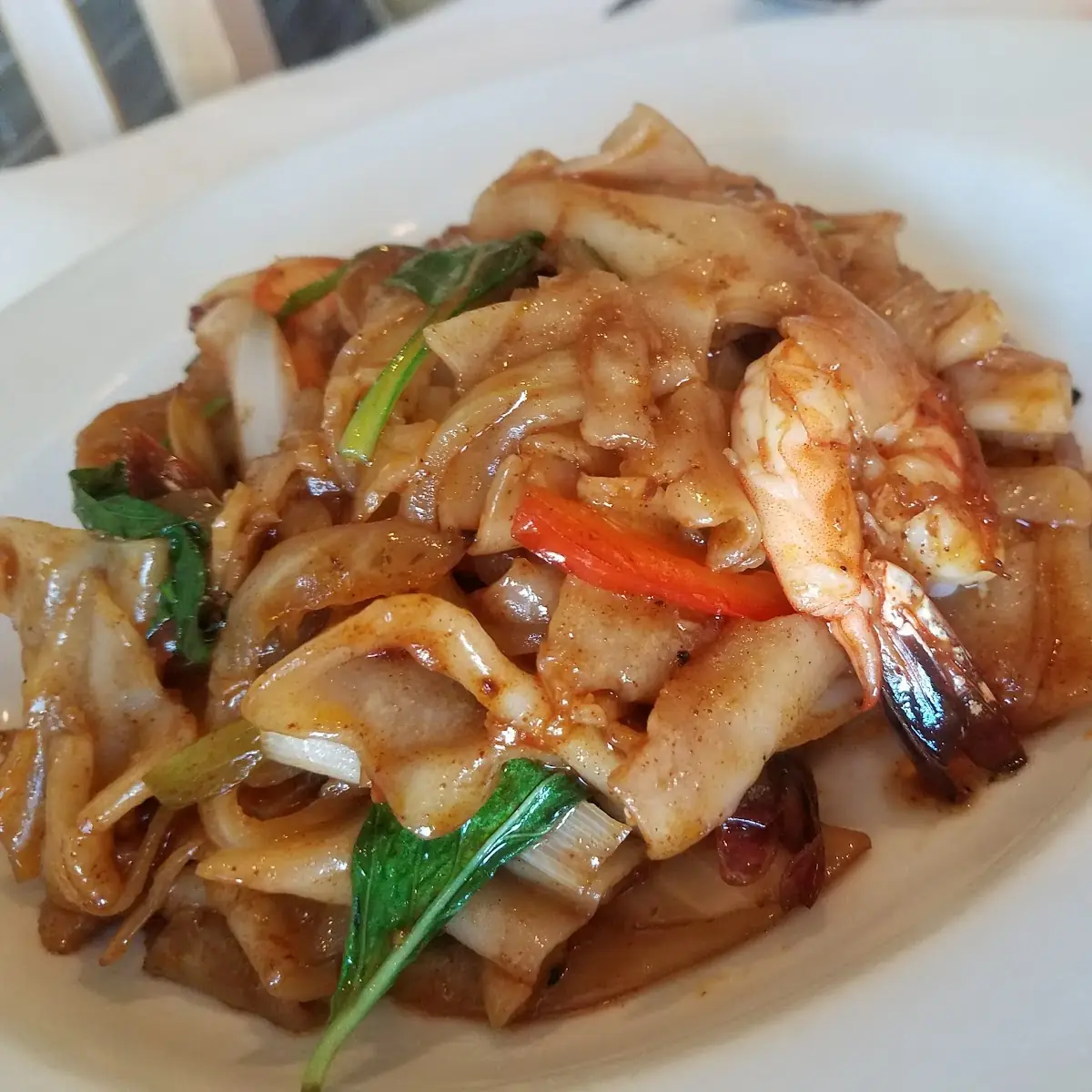Drunken Noodle w Shrimp