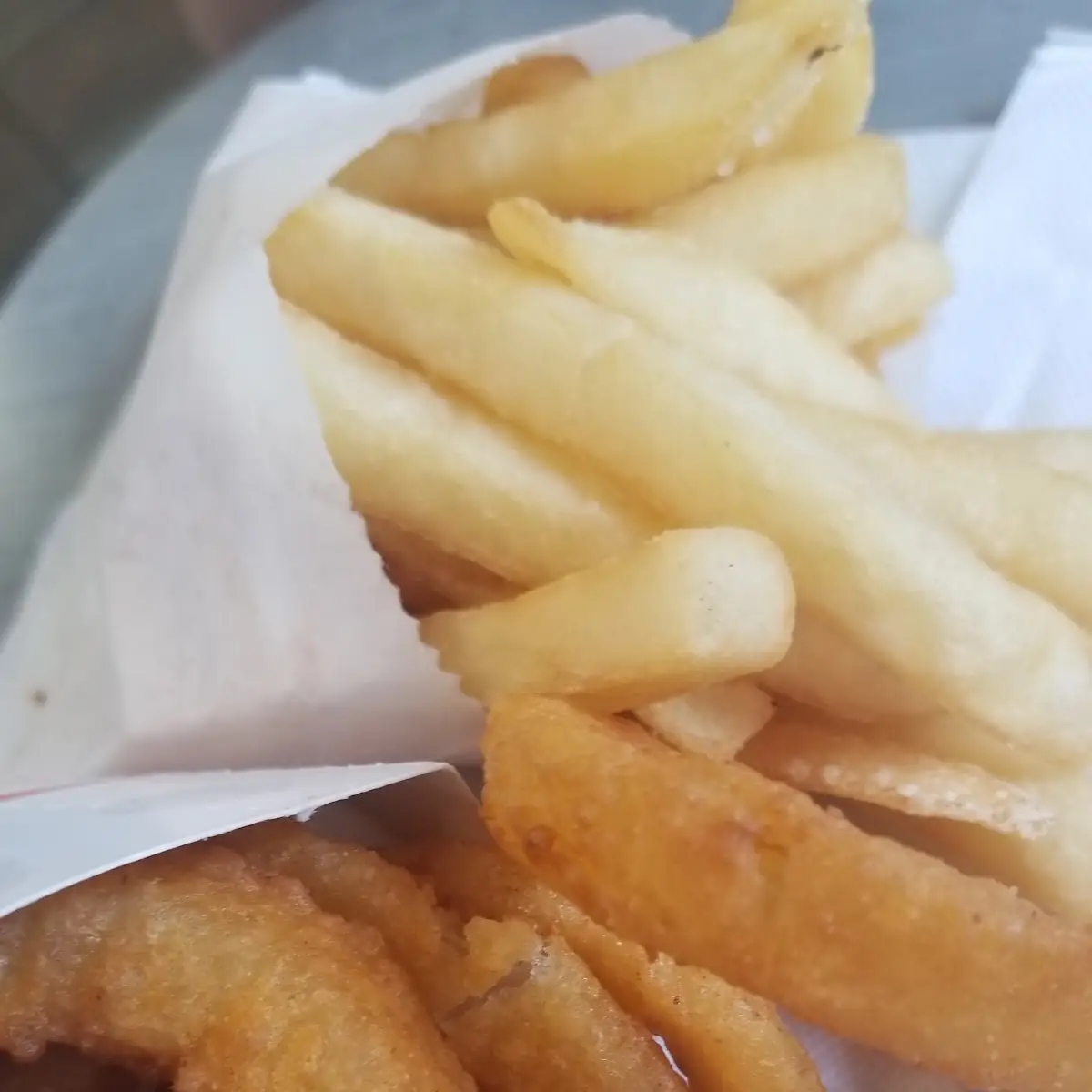 Onion Rings and Fries
