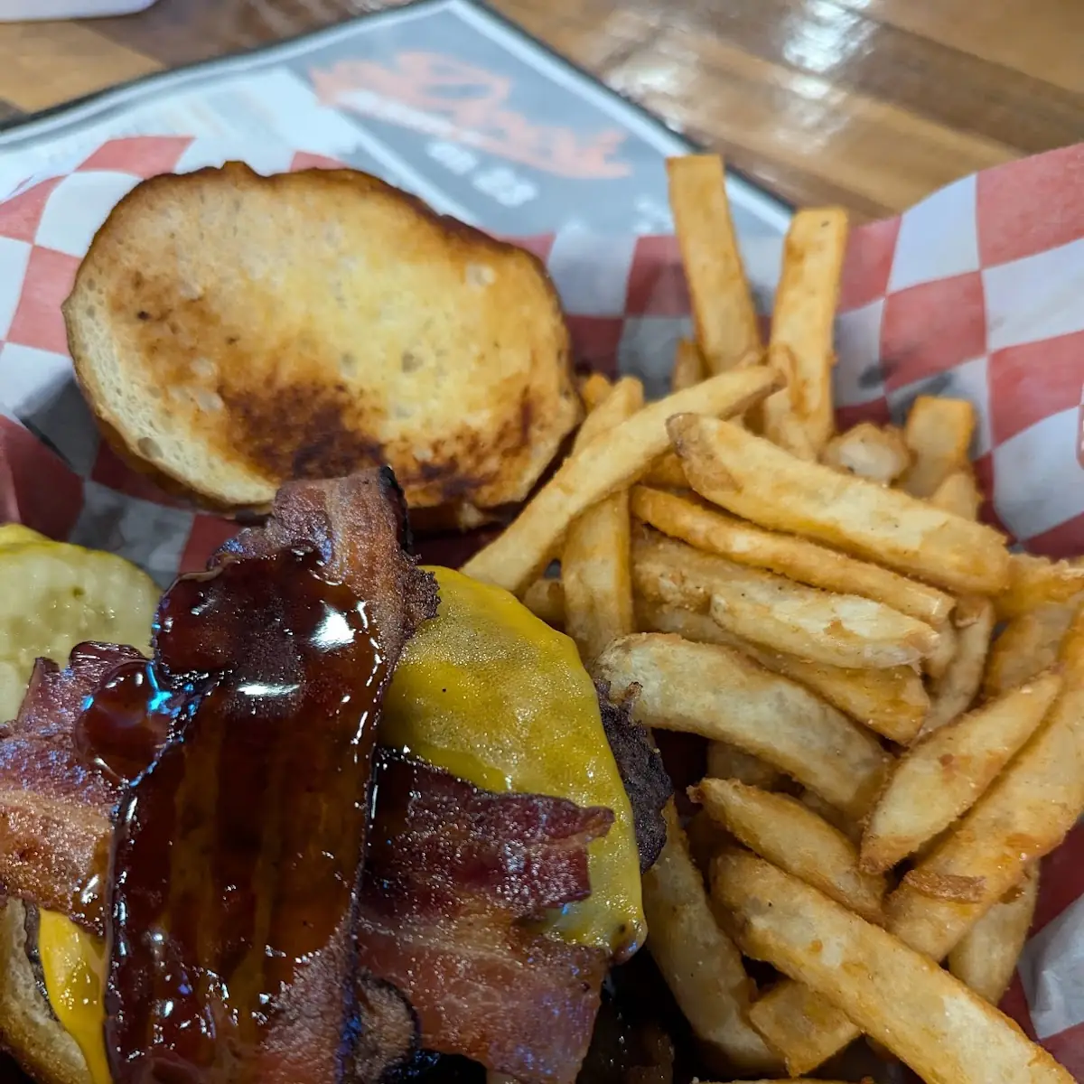 Bacon Cheeseburger Meal