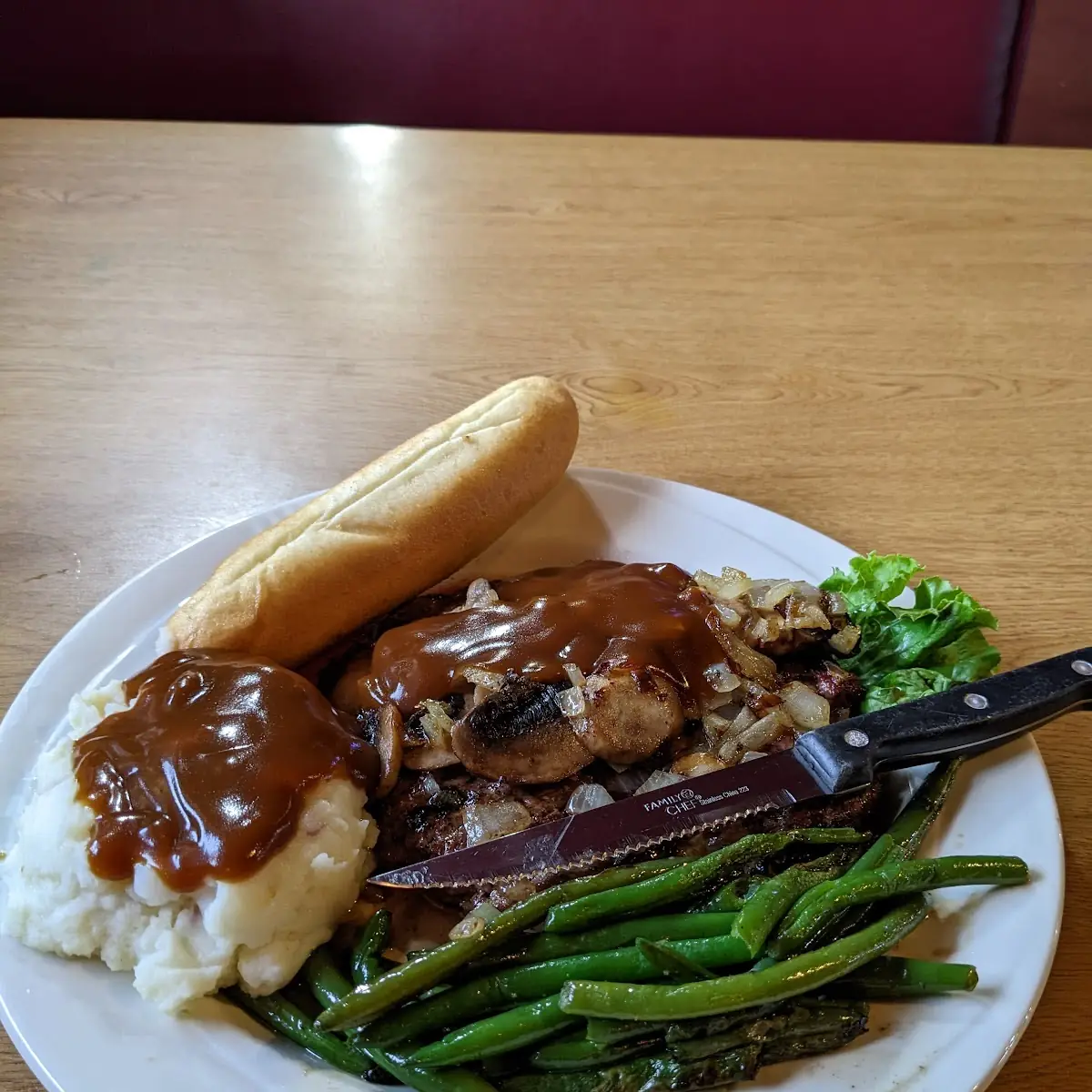 Hamburger Steak Dinner