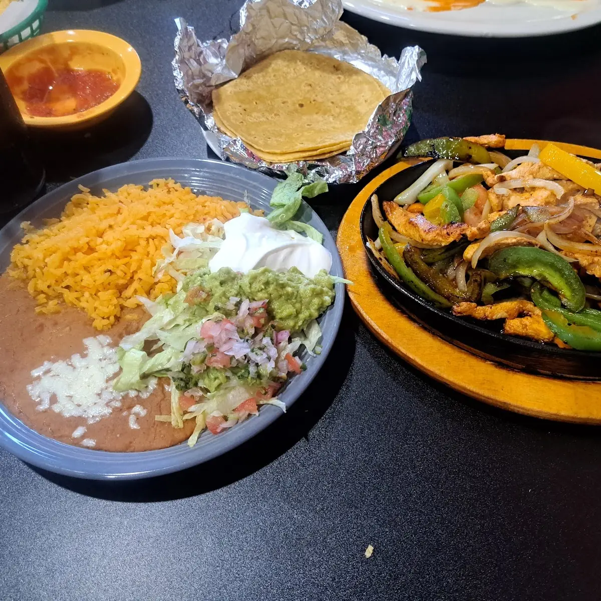 Lunch Chicken Fajitas