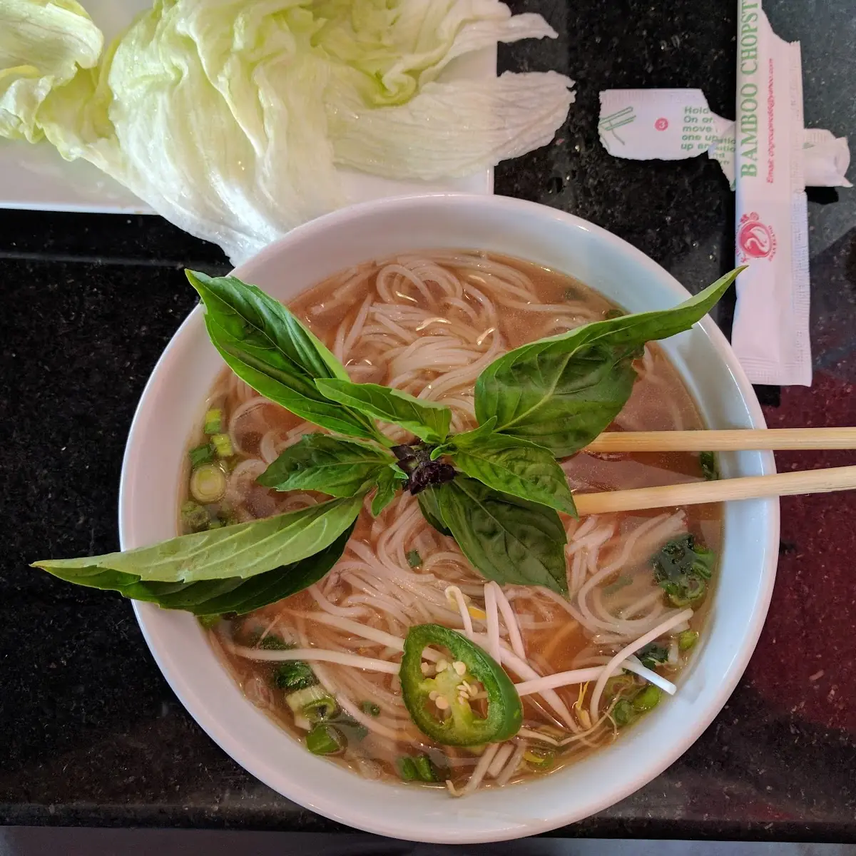 Pho DAC Biet Combination Beef Pho with Extra Tendons
