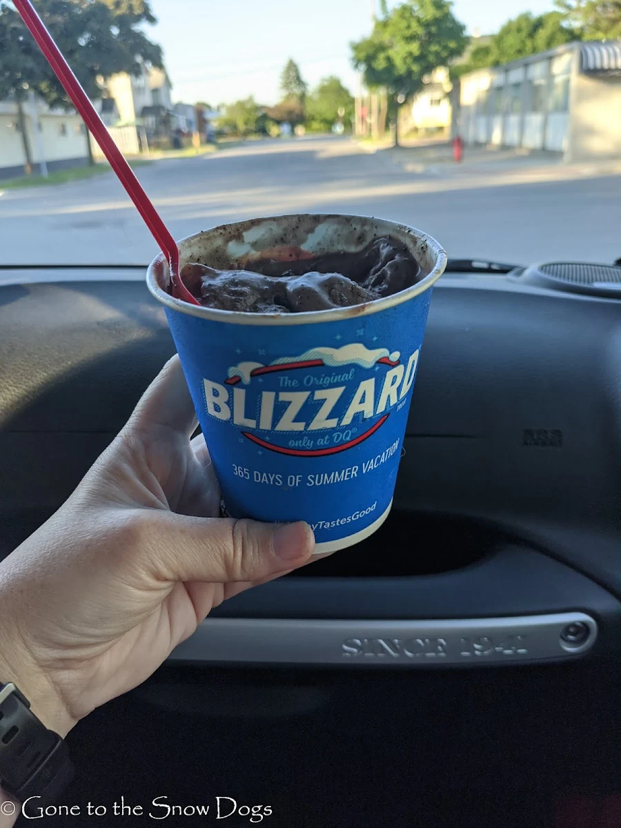 Oreo Brownie Blizzard