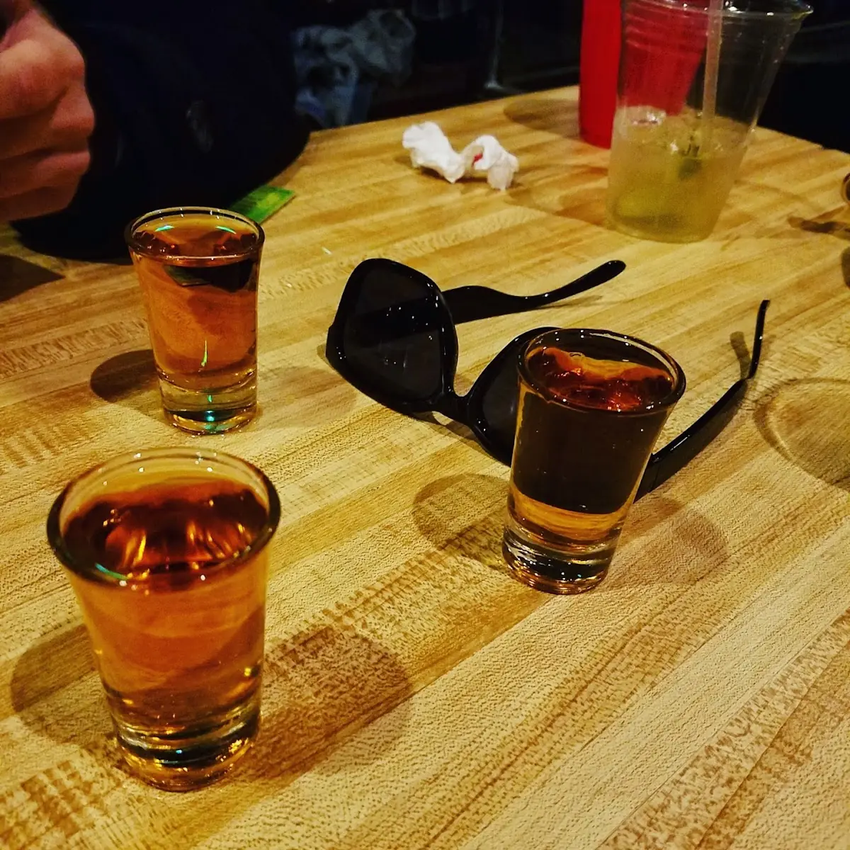 3 Jameson Irish Whiskey Shots