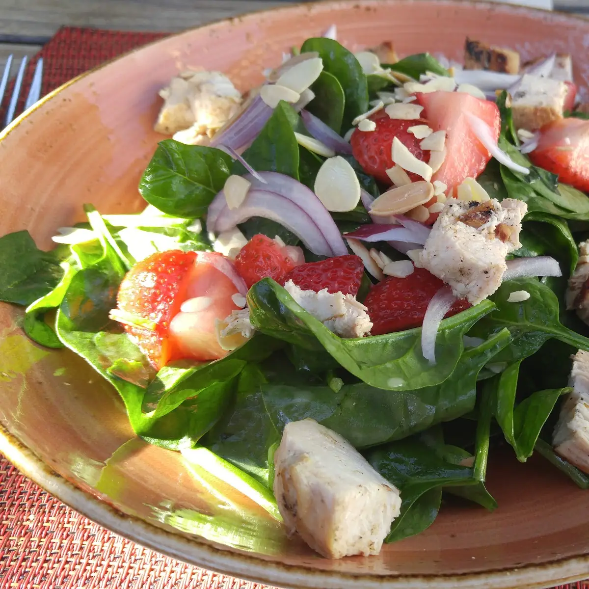Smoked Chicken Chop Salad